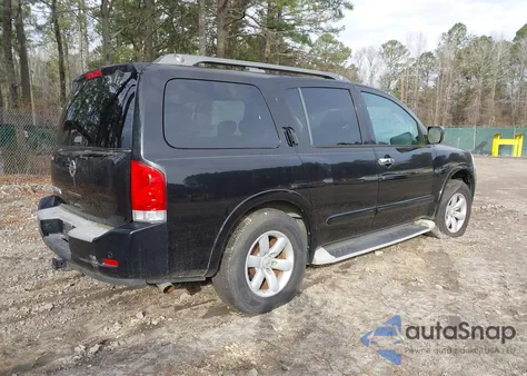 2011 Nissan Armada Sv from USA, damaged, VIN 5N1AA0ND1BN602548